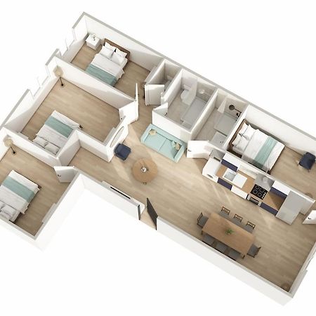Appartement 4 Chambres Champigny-sur-Marne Eksteriør billede