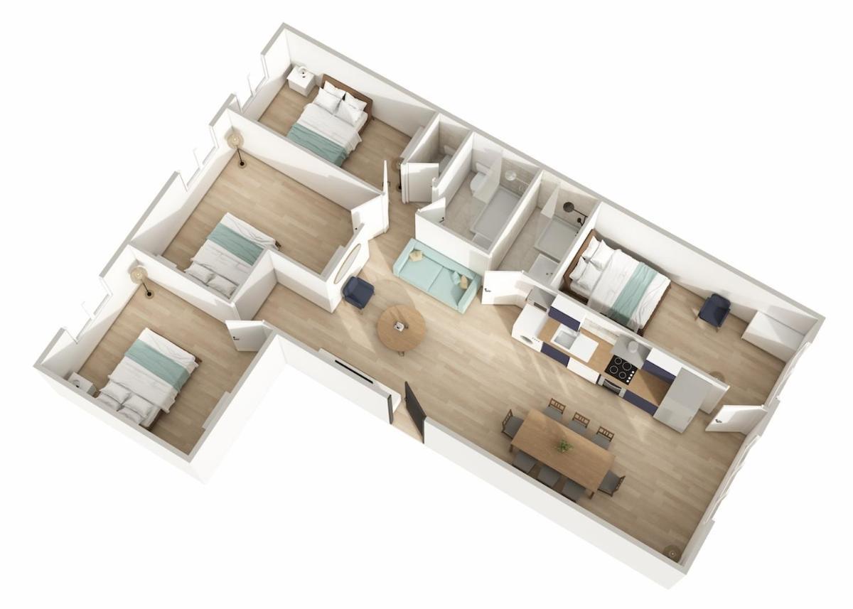 Appartement 4 Chambres Champigny-sur-Marne Eksteriør billede